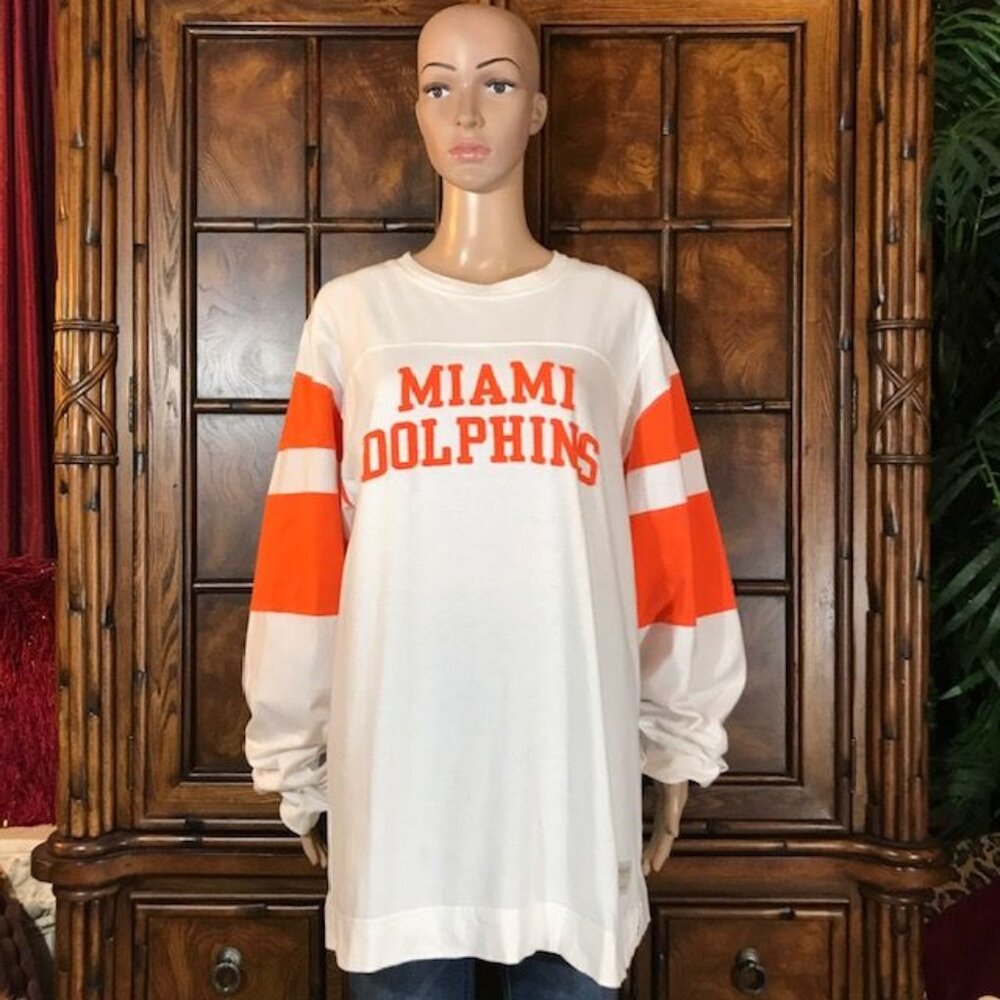 NFL Gridiron Classic x Reebok Miami Dolphins 100 % Cotton Shirt